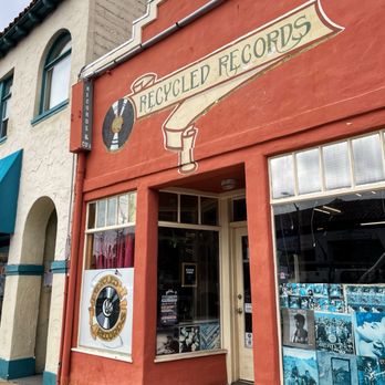 Recycled Records - Store front - Vinyl Records Near Me - Monterey, California