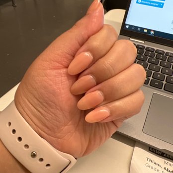 Kisetsu Nail Labo - Powered Gel full set, almond shaped - Nail Salons Near Me - Brooklyn, New York Kisetsu Nail Labo - Powered Gel full set, almond shaped - Nail Salons Near Me - Brooklyn, New York