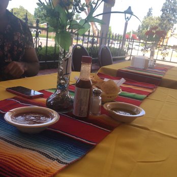 Antojitos Rincon de Guanajuato - They have outside seating too ! The red salsa they give for chips is bomb - Mexican Near Me - Tustin, California