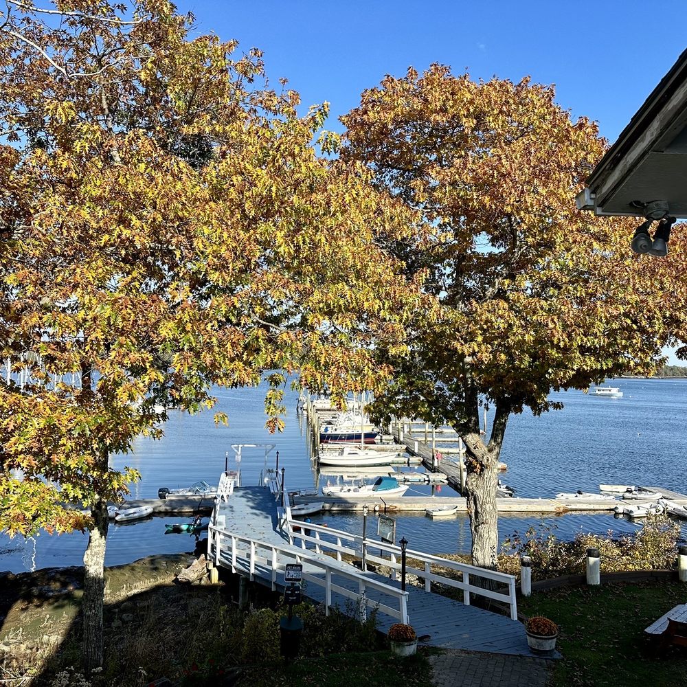 The Osprey - View from side porch - Seafood Near Me - Georgetown, Maine The Osprey - View from side porch - Seafood Near Me - Georgetown, Maine
