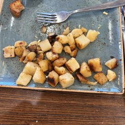 Rock salt potatoes