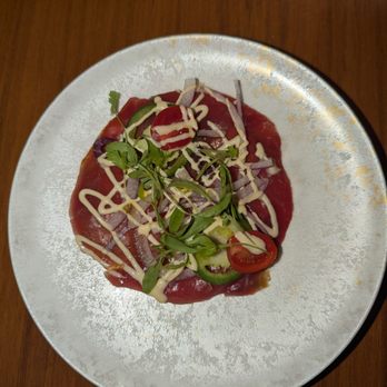 Morimoto Las Vegas - Tuna pizza - Japanese Near Me - Las Vegas, Nevada Morimoto Las Vegas - Tuna pizza - Japanese Near Me - Las Vegas, Nevada