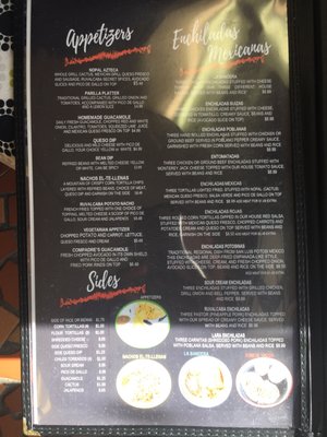 Menu photo 8 Los Ruvalcaba Mexican Restaurant Texarkana, TX