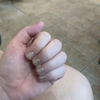 Orchid Nails Boutique - Perfect shellac manicure, in my tiny nails. - Nail Salons Near Me - Alamo Heights, Texas