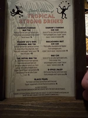Menu photo 3 Damon's Steak House Glendale, CA