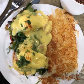 Cafe Topes - Veggie Benedict was awesome. The hollandaise is clearly batch made but isn't too heavy. - Coffee & Tea Near Me - Carlsbad, California