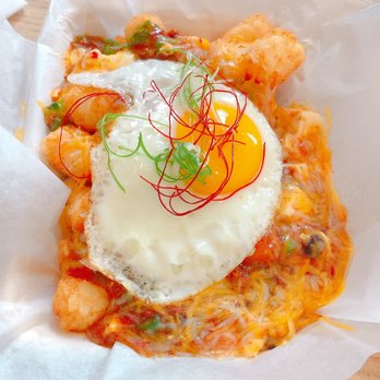 Bopomofo Cafe - Mapo tator tots - Bubble Tea Near Me - San Gabriel, California Bopomofo Cafe - Mapo tator tots - Bubble Tea Near Me - San Gabriel, California
