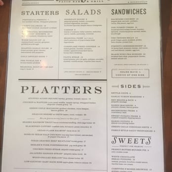 Moonshine Grill - Menu - Southern Near Me - Austin, Texas