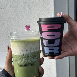 Banana Matcha Latte