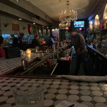 Leon's Lounge - Alan, the man behind the bar! - Lounges Near Me - Houston, Texas