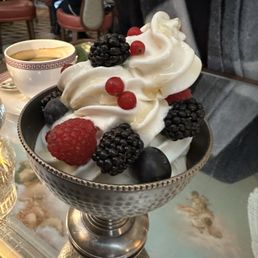 Yogurt with fruits