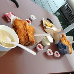 Halibut and Chips