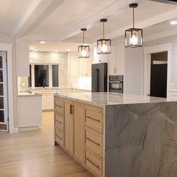 Builtwell Marble and Granite - Waterfall island