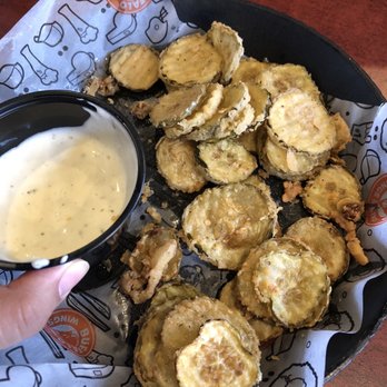 Wings and Rings - Not even a full serving of fried pickles. Halfway cooked as well. - Chicken Wings Near Me - Chicago, Illinois