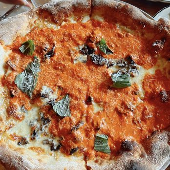 Grazie Nonna - Drunken Love Pizza with mushrooms and vodka sauce - Italian Near Me - Washington, DC, District of Columbia Grazie Nonna - Drunken Love Pizza with mushrooms and vodka sauce - Italian Near Me - Washington, DC, District of Columbia