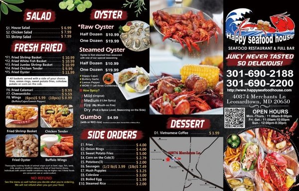 Menu photo 6 Happy Seafood House California, MD Menu photo 6 Happy Seafood House California, MD