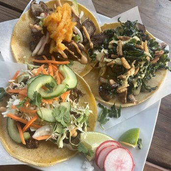 TacoVino - Braised Duck, Mushroom & Beet, and Korean Tacos - Wine Bars Near Me - Corvallis, Oregon