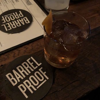 Barrel Proof - House Old Fashioned - Pubs Near Me - New Orleans, Louisiana