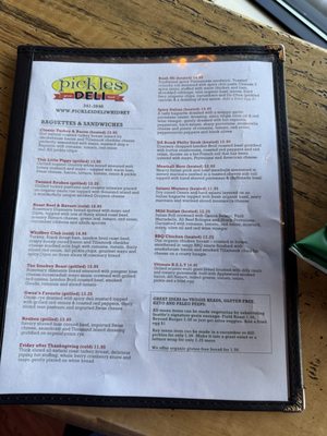 Menu photo 3 Pickles Deli Clinton, WA Menu photo 3 Pickles Deli Clinton, WA