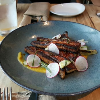 Canvas - Ponzu pork belly small plate - New American Near Me - Orlando, Florida Canvas - Ponzu pork belly small plate - New American Near Me - Orlando, Florida
