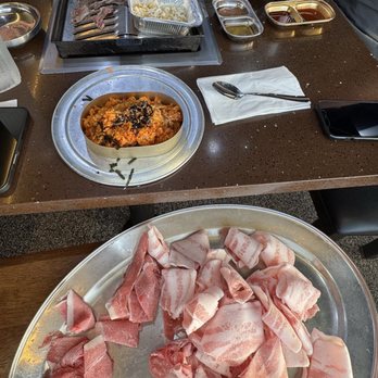 ToBang - Brisket & Pork Belly + Kimchi fried rice + corn cheese - Korean Near Me - Santa Clara, California ToBang - Brisket & Pork Belly + Kimchi fried rice + corn cheese - Korean Near Me - Santa Clara, California