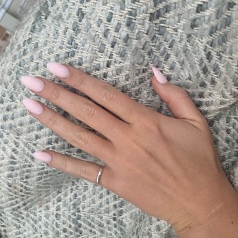Orchid Nail - Powder dip nails with tips. - Waxing Near Me - Arlington, Virginia