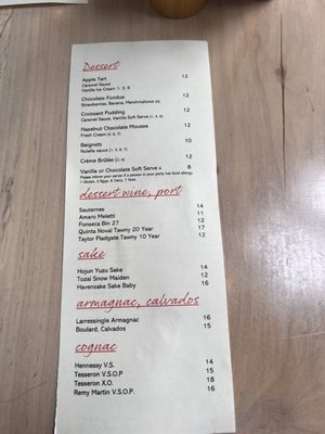 Menu photo 5 Nomade Westport, CT