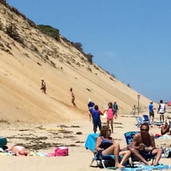 White Crest Beach - Hike the sand cliff to get in or out.