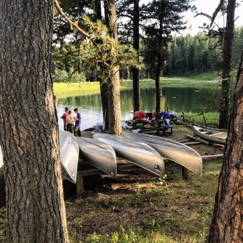 K-M Scout Ranch - K-M Scout Ranch waterfront with canoes. - Community Service/Non-Profit Near Me - Hilger, Montana K-M Scout Ranch - K-M Scout Ranch waterfront with canoes. - Community Service/Non-Profit Near Me - Hilger, Montana