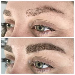 Brow Chicka Brow Wow - Model from my advanced Microblading course with the one and only Audrey Glass!