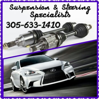Rack & Axles 2000 CvJoints - Experts with more than 25 years of experience on suspension and steering problems. Call today! - Auto Repair Near Me - Miami, Florida Rack & Axles 2000 CvJoints - Experts with more than 25 years of experience on suspension and steering problems. Call today! - Auto Repair Near Me - Miami, Florida