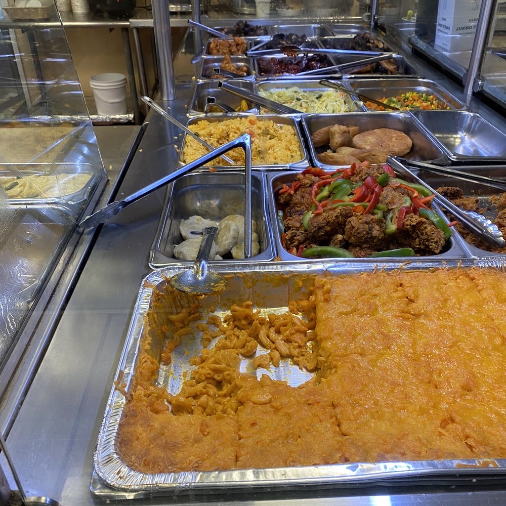 OB's Bakery and Restaurant - a buffet full of food - Bakeries Near Me - Jamaica, New York
