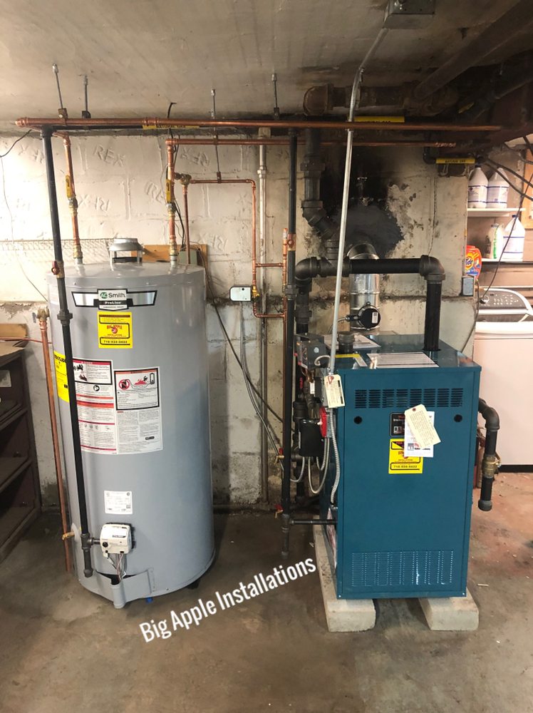 Slide of Big Apple Installations Plumbing & Heating