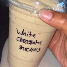 This is the white chocolate snickers flavor
