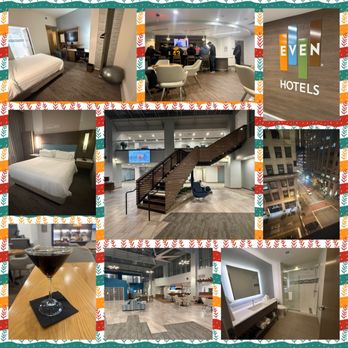 EVEN Hotel Pittsburgh Downtown - Photo 1: Montage of images from EVEN Hotel Pittsburgh Downtown - Hotels Near Me - Pittsburgh, Pennsylvania