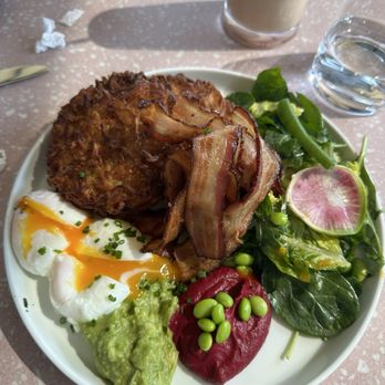 Mood - Hash brown your way with bacon - Breakfast & Brunch Near Me - Los Angeles, California Mood - Hash brown your way with bacon - Breakfast & Brunch Near Me - Los Angeles, California