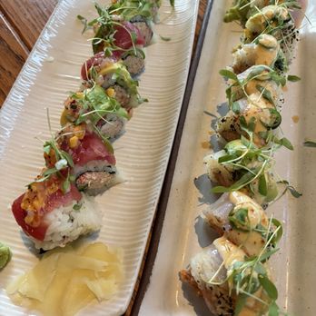 Lumi - Seabass Serrano Roll Mango Bango Roll - Japanese Near Me - San Diego, California