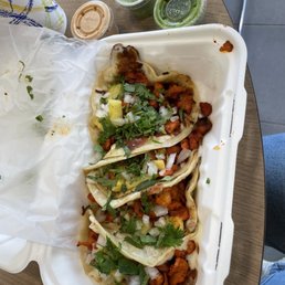 Pastor Special Cheese Tacos