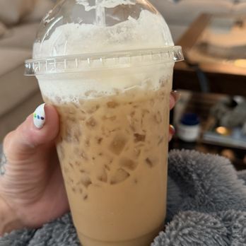 Outlaw Donuts - Iced White Mocha - Donuts Near Me - Prescott, Arizona