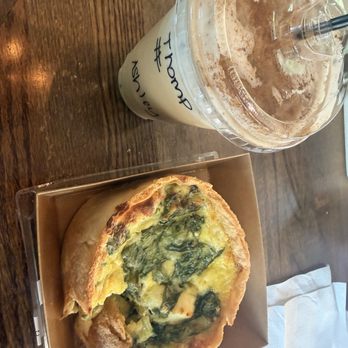 1819 Coffee - Iced latte and quiche - Coffee & Tea Near Me - Thompson's Station, Tennessee