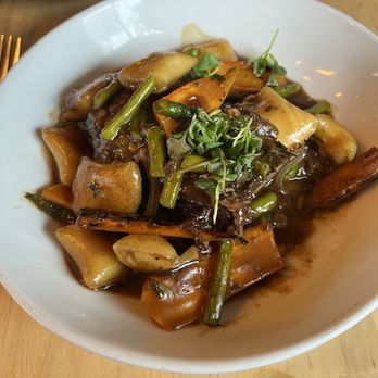 Gia Mia - Gnocchi with short rib. Delish! - Pizza Near Me - Downers Grove, Illinois