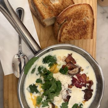 Tatte Bakery & Cafe | Charles St - Potato, Mushroom, & Bacon Shakshuka - Cafes Near Me - Boston, Massachusetts