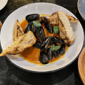 In Bloom - Delicious mussels! The sauce is amazing!! - New American Near Me - Paso Robles, California