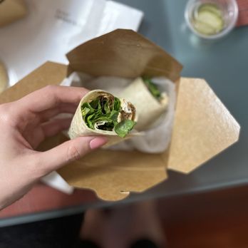 Healing4TheSoul - Grilled Chicken Caesar Wrap. - Yoga Near Me - Hasbrouck Heights, New Jersey