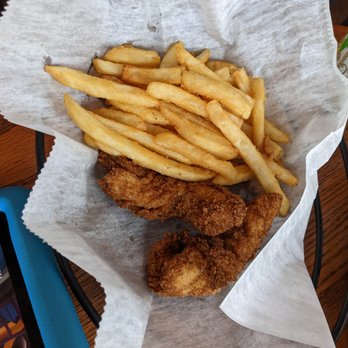 Mill Creek Tavern - Kid's chicken tenders - Sept 2022 - American Near Me - Comstock Park, Michigan Mill Creek Tavern - Kid's chicken tenders - Sept 2022 - American Near Me - Comstock Park, Michigan