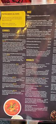 Menu photo 2 Sisaket Thai Kitchen Scarborough, ON