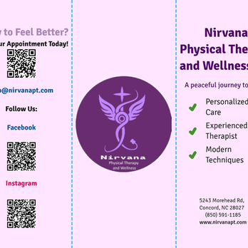 Nirvana Physical Therapy and Wellness - Physical Therapy Near Me - Concord, North Carolina Nirvana Physical Therapy and Wellness - Physical Therapy Near Me - Concord, North Carolina