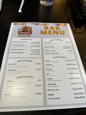 Menu photo 5 Pancho's Tacos & Tequila Athens, GA