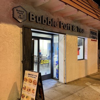 Bubble Puff & Tea - Outside - Bubble Tea Near Me - Pasadena, California Bubble Puff & Tea - Outside - Bubble Tea Near Me - Pasadena, California