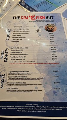 Menu photo 1 The Crawfish Hut Stanton, CA